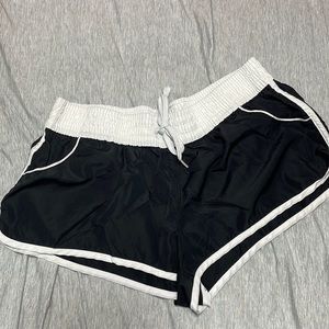 Black and White Shorts